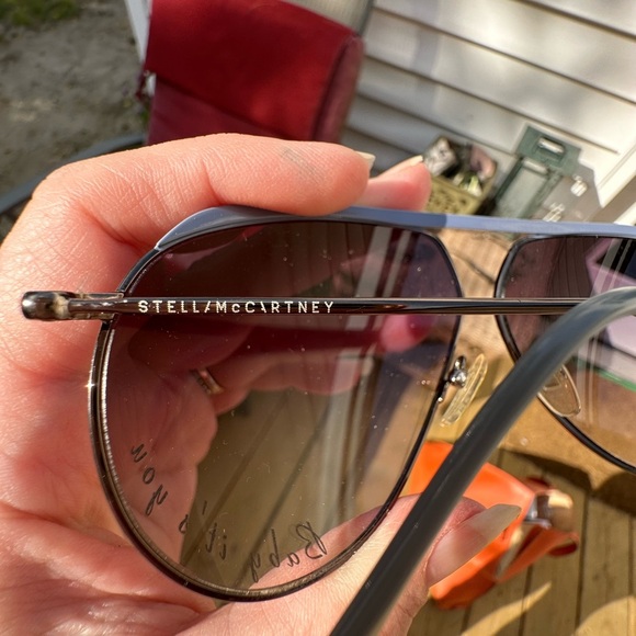 Stella McCartney Baby it’s you aviator sunglasses NEWwith SM case/protector - Picture 2 of 9